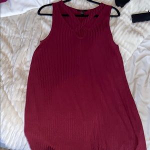 Maroon Dress